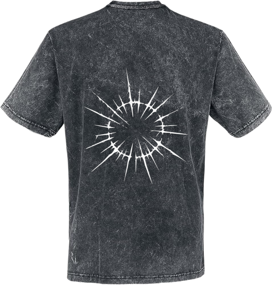 Goth t- shirt Washed Back 29
