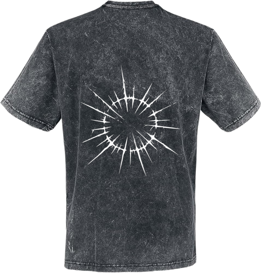 Goth t- shirt Washed Back 29