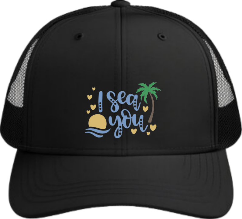 Summer Vibes Baseball cap Black 29
