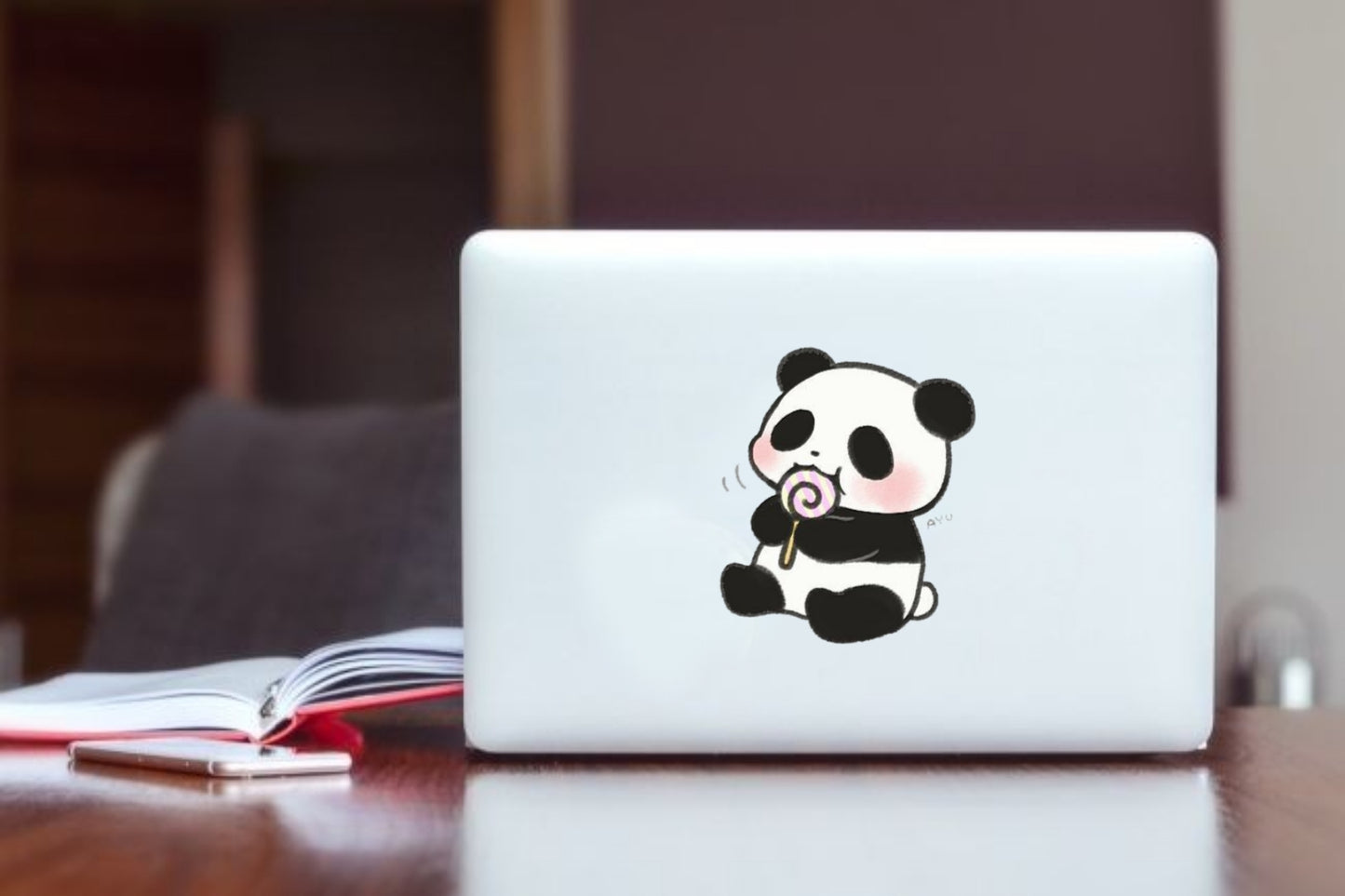 panda Laptop Sticker 29