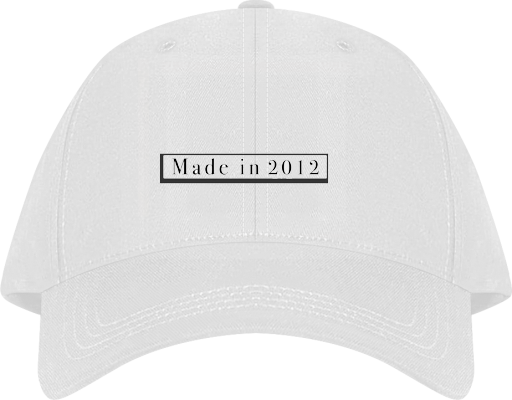 Baseball cap White Made in 2012 29