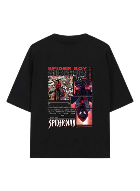 Spiderman t- shirt One Size Black Back 29