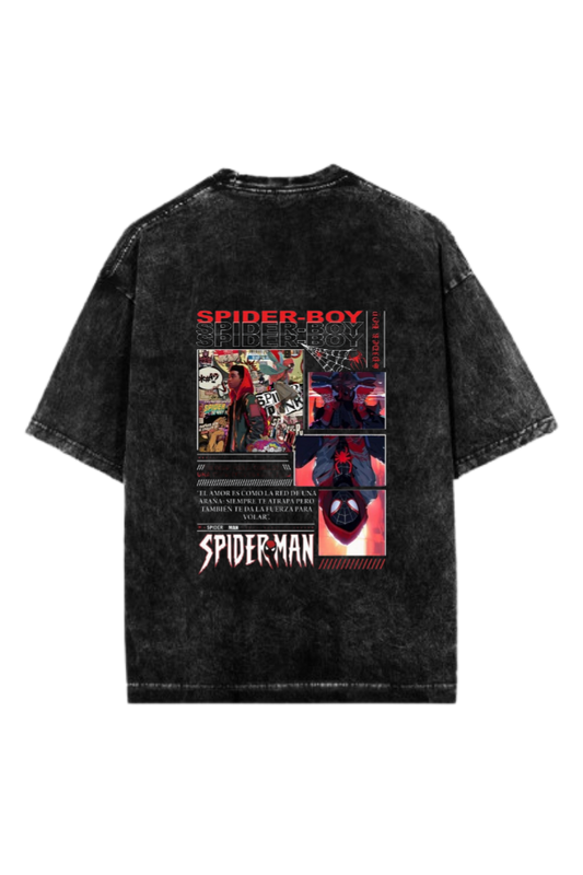 Spiderman t- shirt One Size Washed Back 29