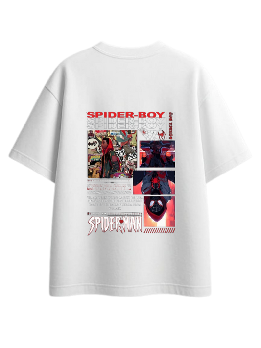 Spiderman t- shirt One Size White Back 29