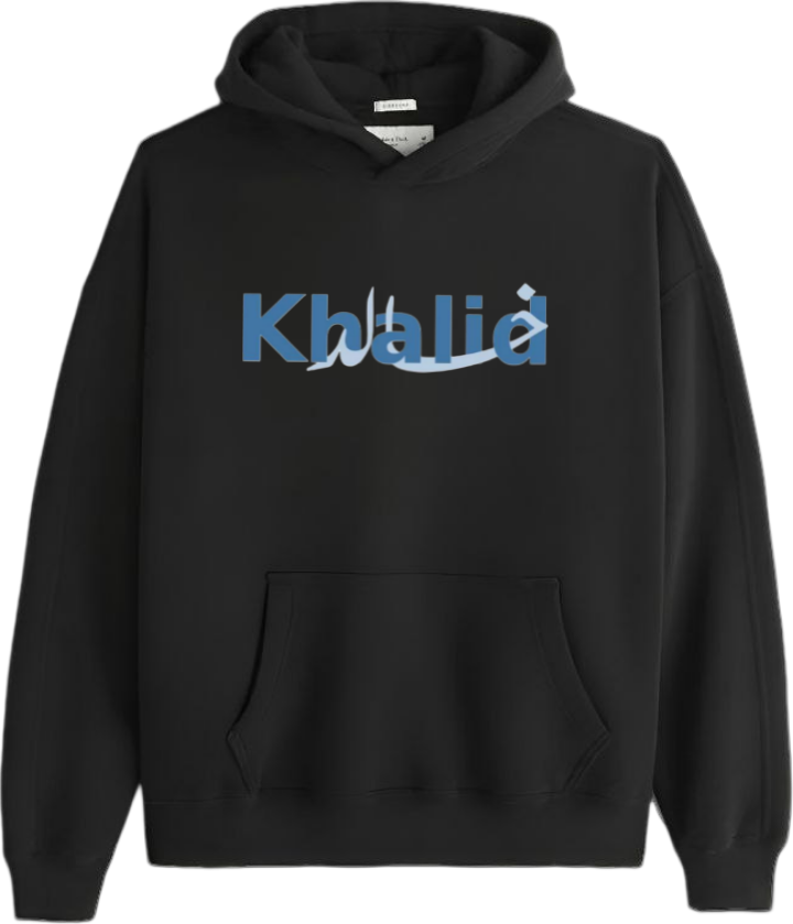 names One Size hoodie Black Khalid 29