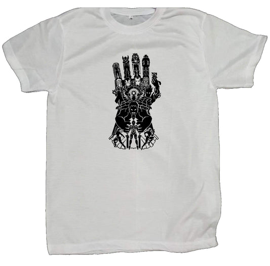 Marvel t- shirt fat White 29