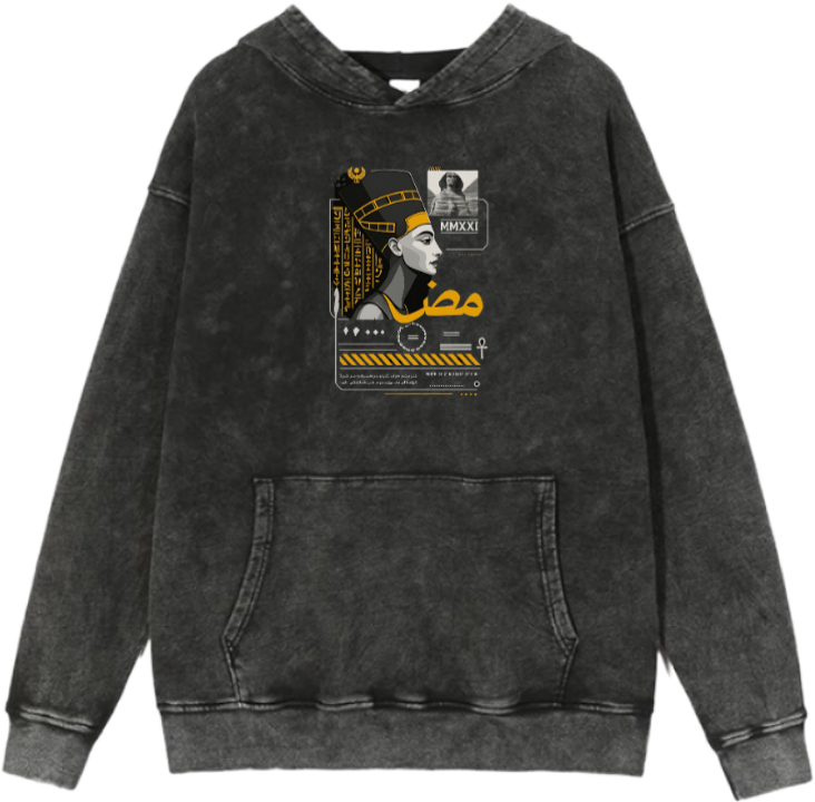 Egypt Over Size hoodie Washed 29