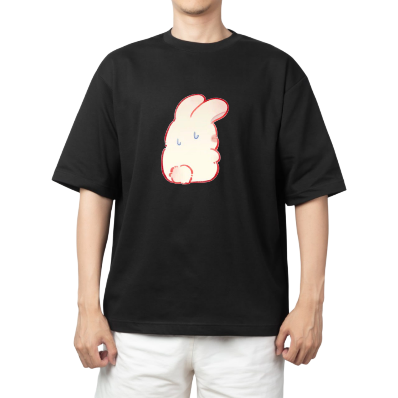 bunny One Size t- shirt Black 29
