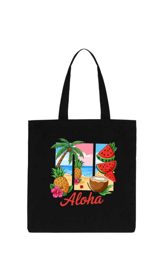 Summer Vibes tote bag Black 29