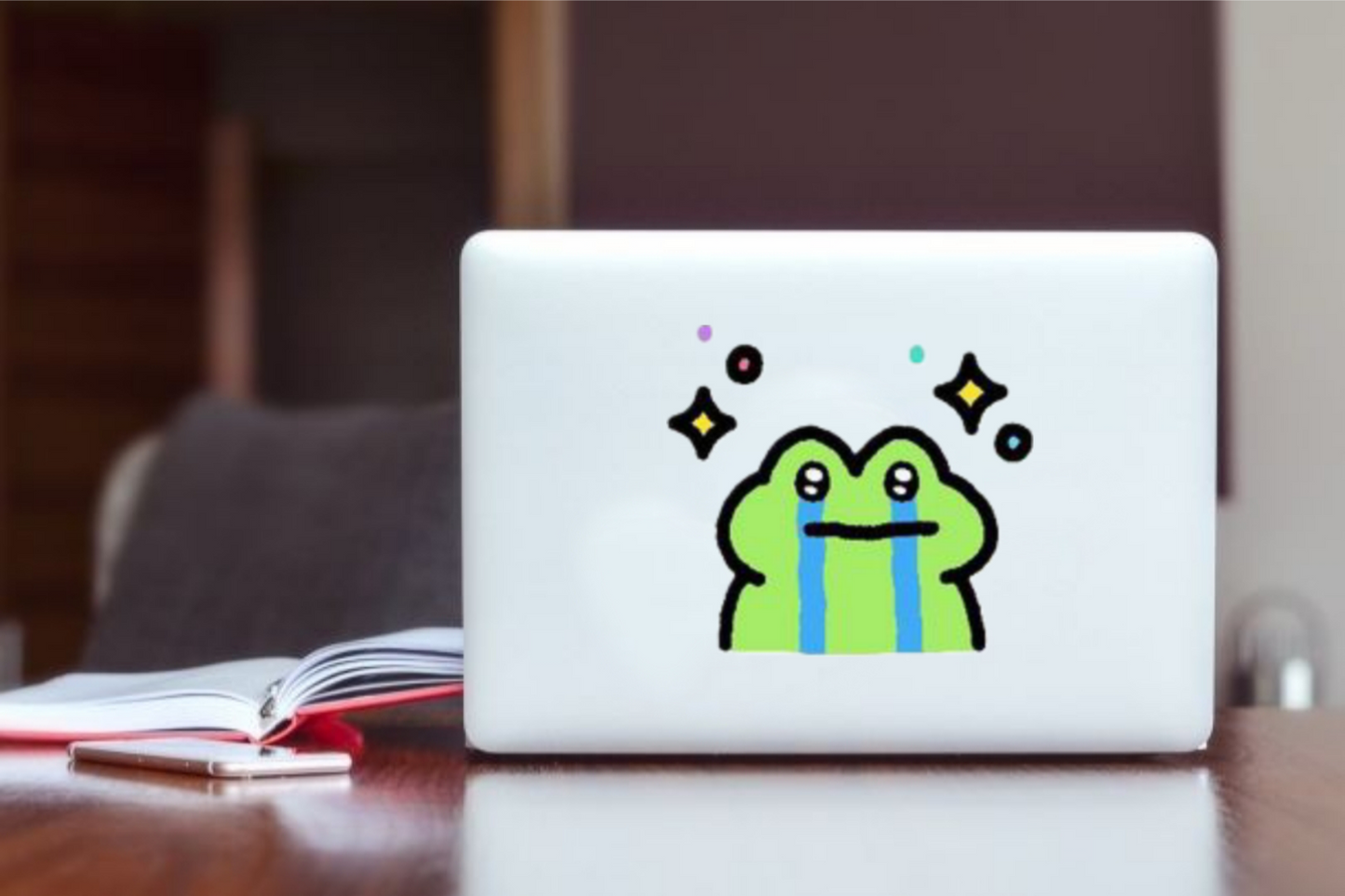 Frog Laptop Sticker 29