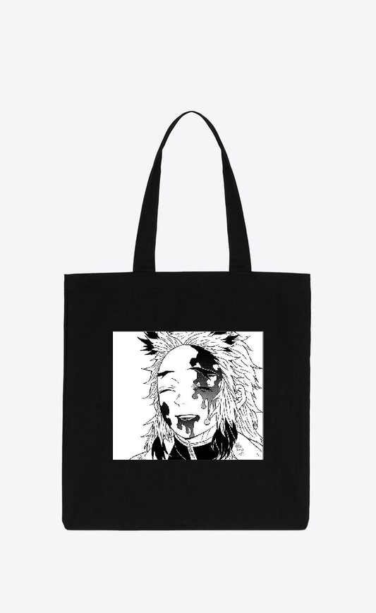 Anime Demon slayer nezuko tanjiro tote bag Black 29