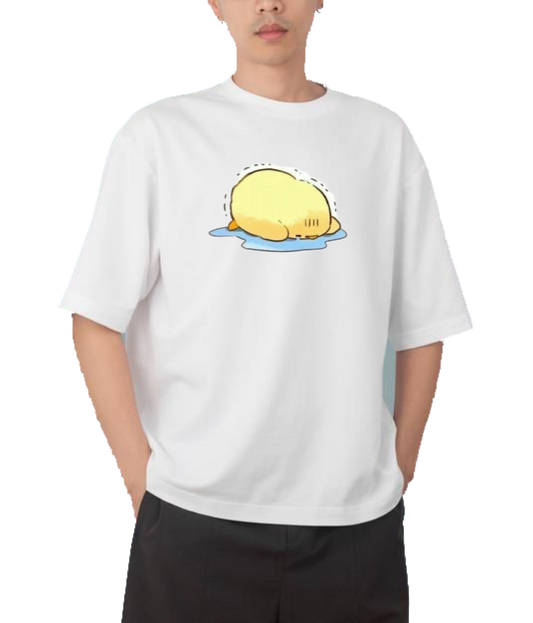 duck One Size t- shirt  White 23