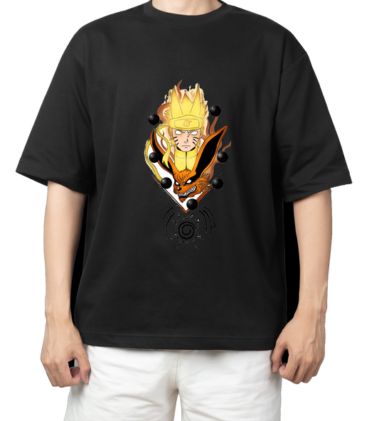 Naruto Shippuden t- shirt One Size Black 29