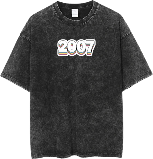 age t- shirt Washed 2007