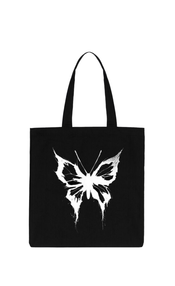 Goth tote bag Black 29