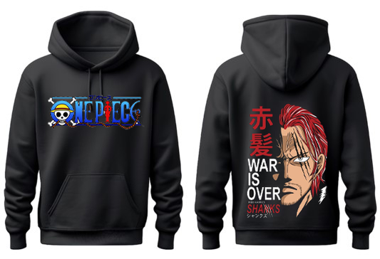 one piece One Size hoodie Black Back 29