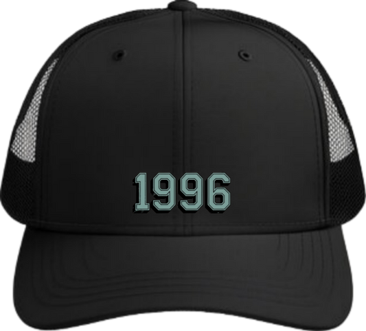 age Baseball cap Black 1996