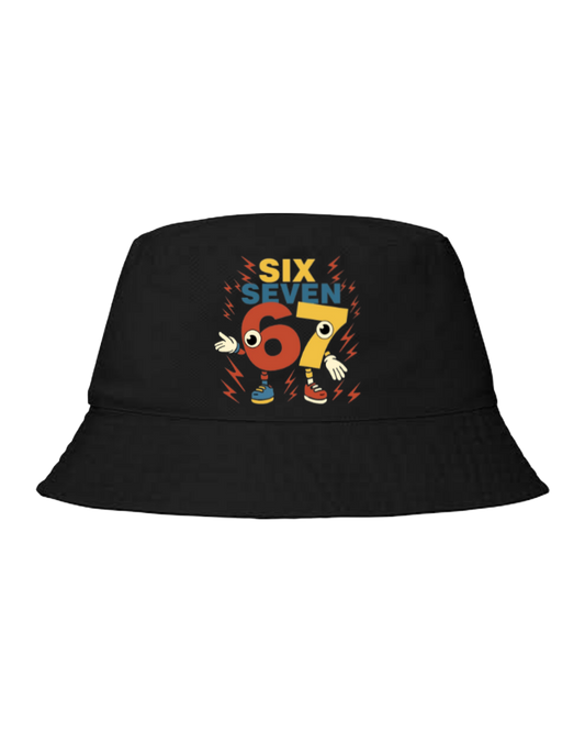 67 designs Bucket hat Fishman hat cap Black 29