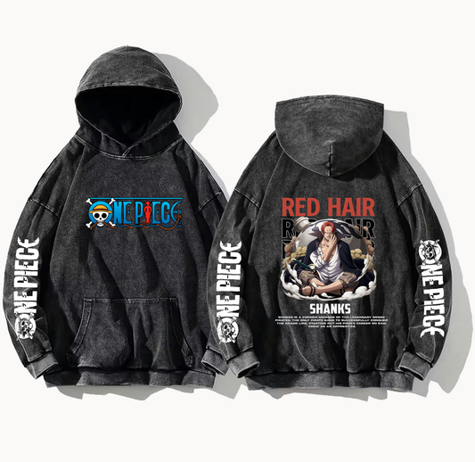 one piece One Size hoodie Washed Back 29