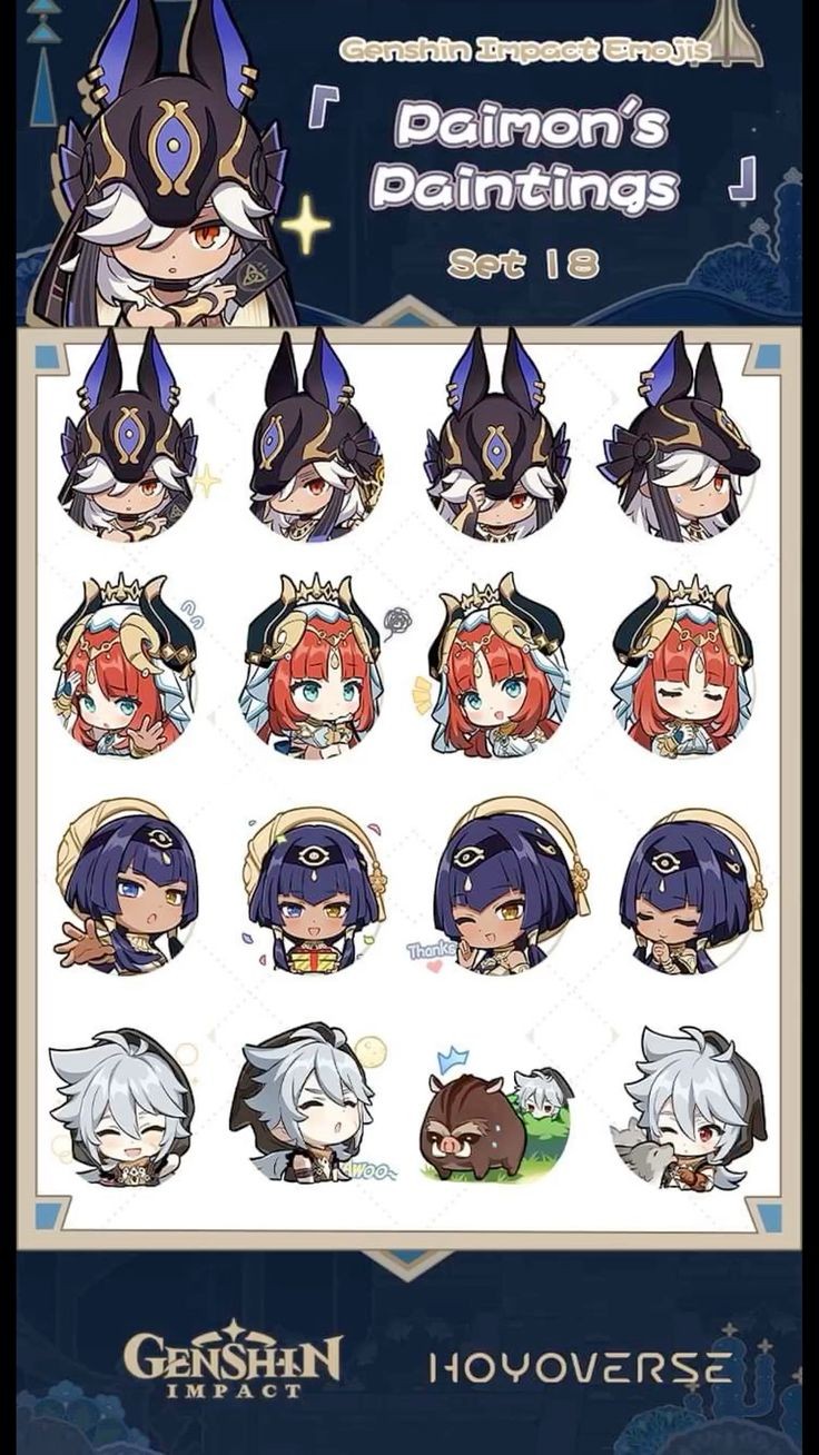 Genshin Impact Sticker 29