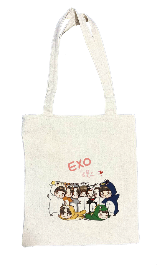 BTS tote bag beige 29