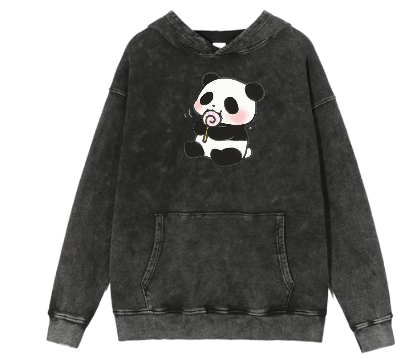 PANDA Oversize Hoodie Washed 29