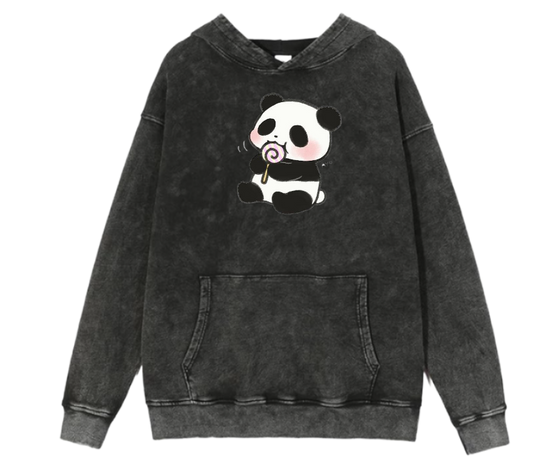 PANDA Oversize Hoodie Washed 29