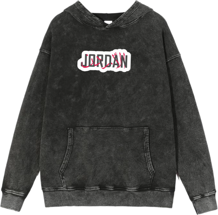 Jordan Oversize  Hoodie Washed gray 29