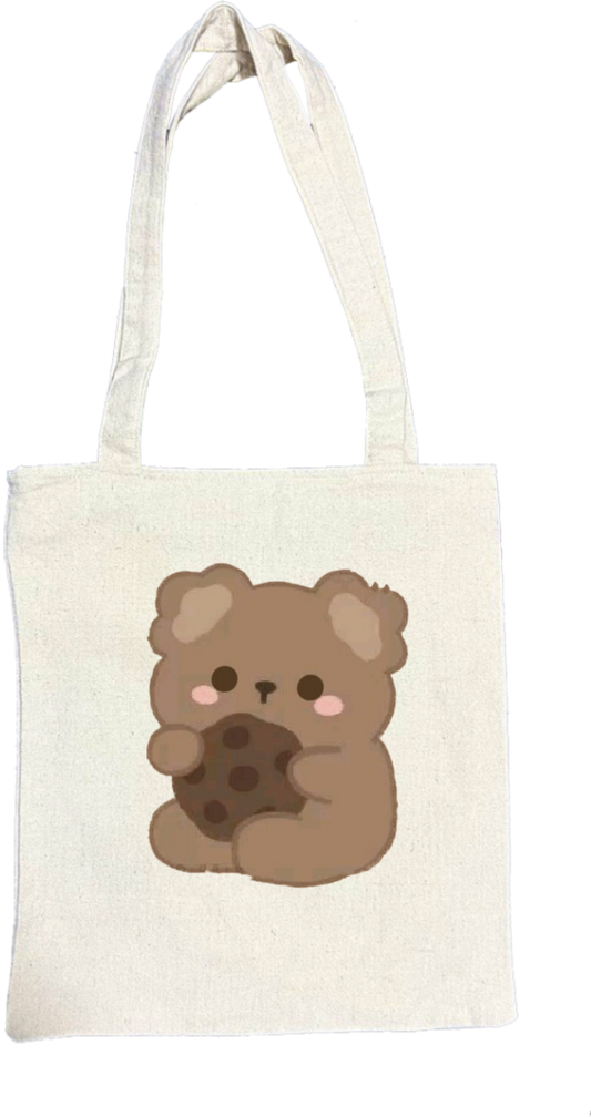 bear tote bag Beige 2