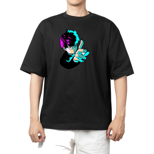 Mob Psycho 100 t- shirt One Size Black 2