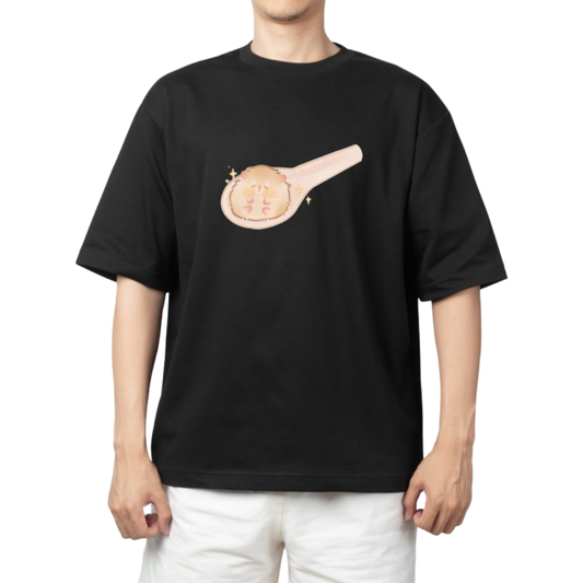 hamster One Size t- shirt Black 2