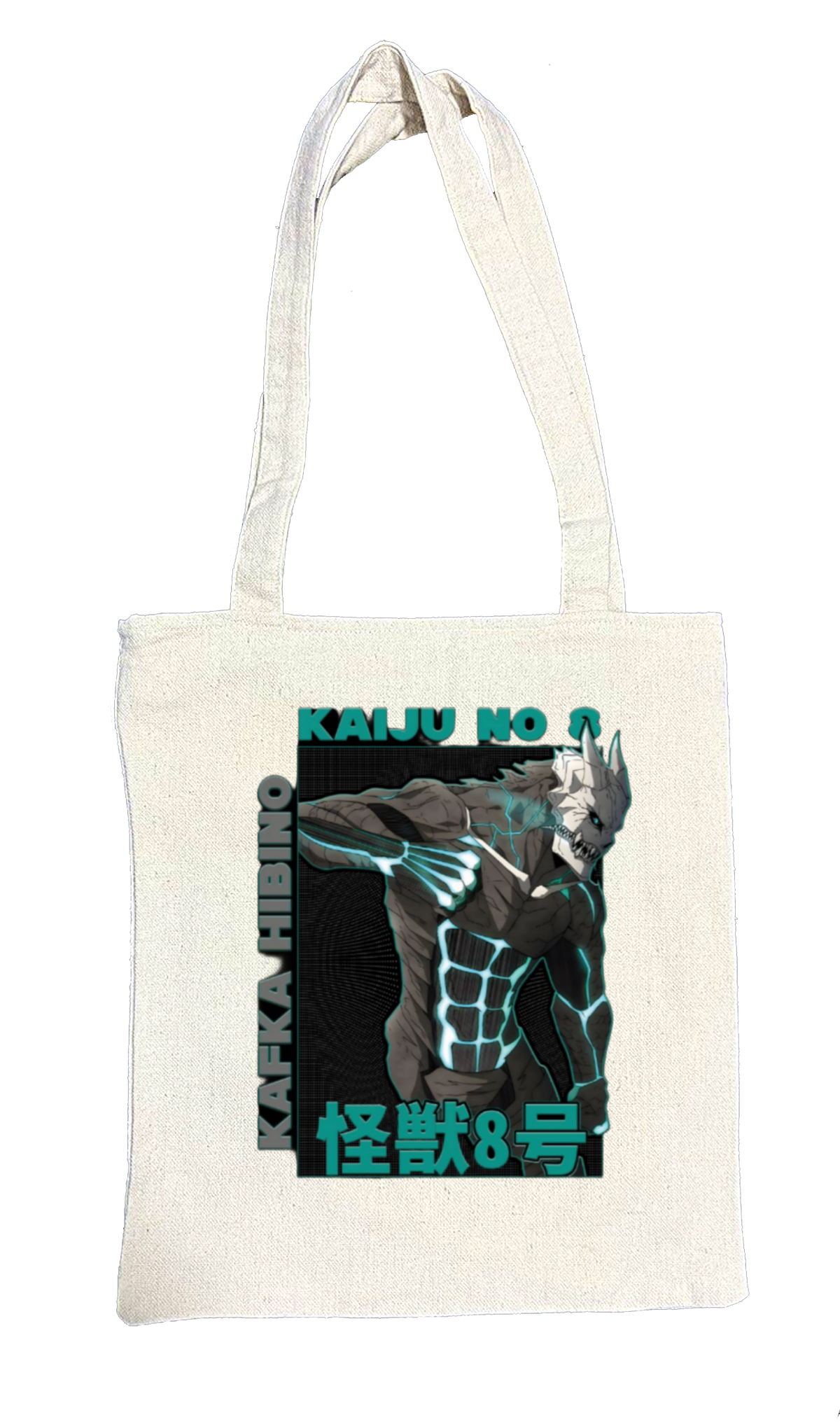 Kaiju No. 8 tote bag beige 2