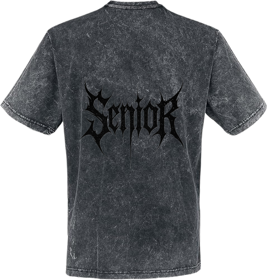Goth t- shirt Washed Back 2