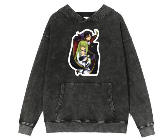 Code Geass One Size hoodie Washed 2