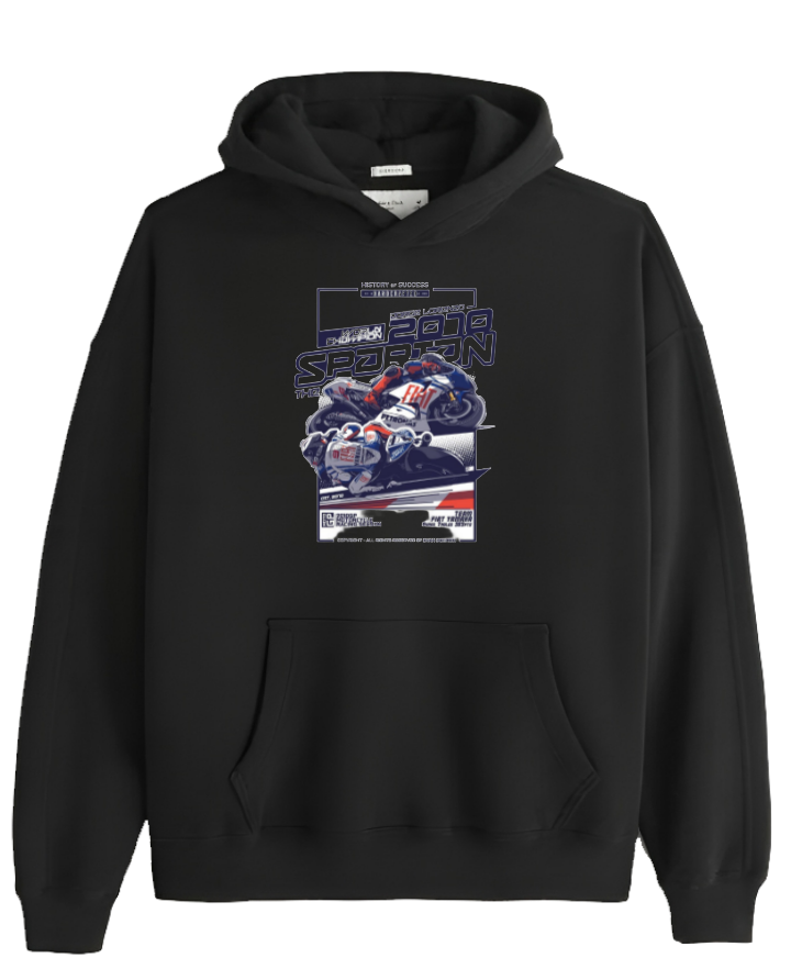 MOTOR CYCLE One Size hoodie Black 2