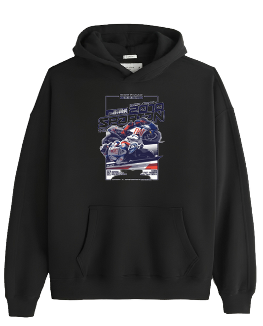 MOTOR CYCLE One Size hoodie Black 2