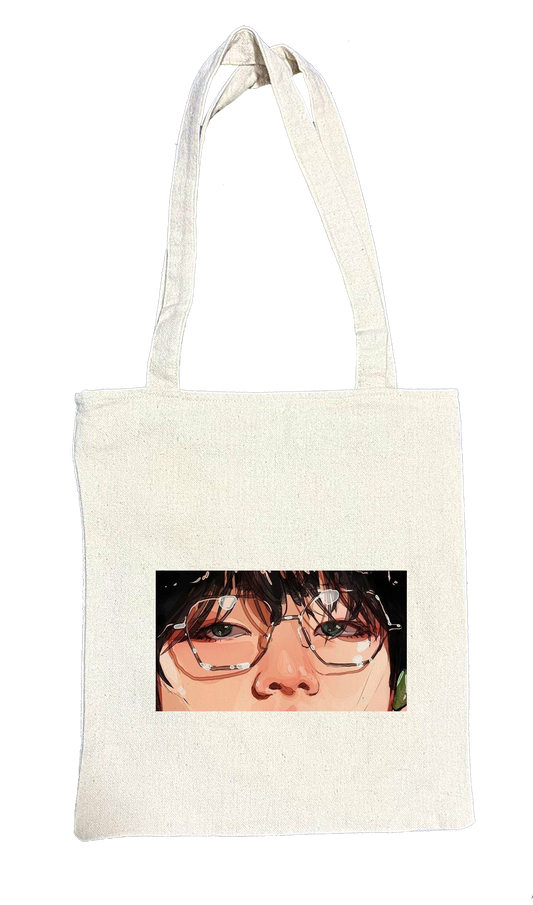 BTS tote bag beige 2