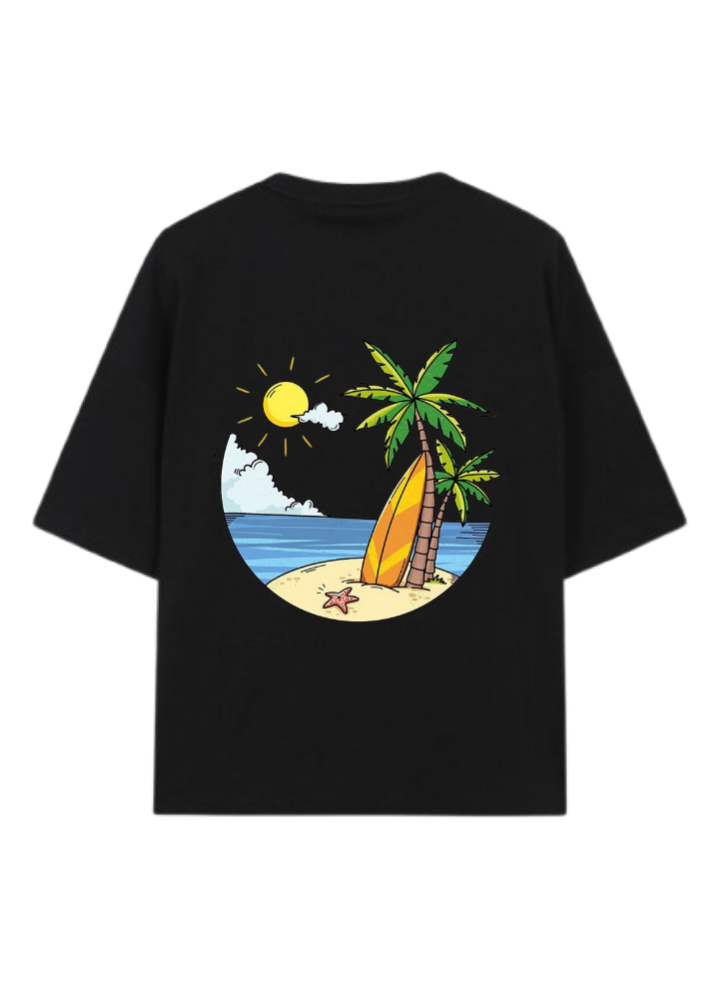 Summer Vibes t- shirt Black Back 2