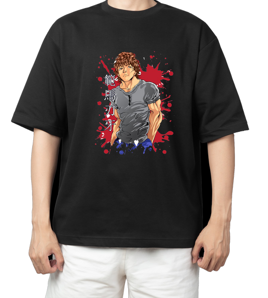 anami baki  t- shirt One Size Black 2