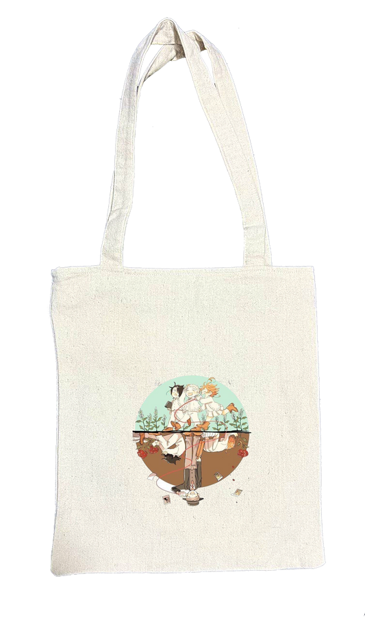 Neverland tote bag beige 2