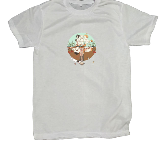 Neverland t- shirt fat White 2