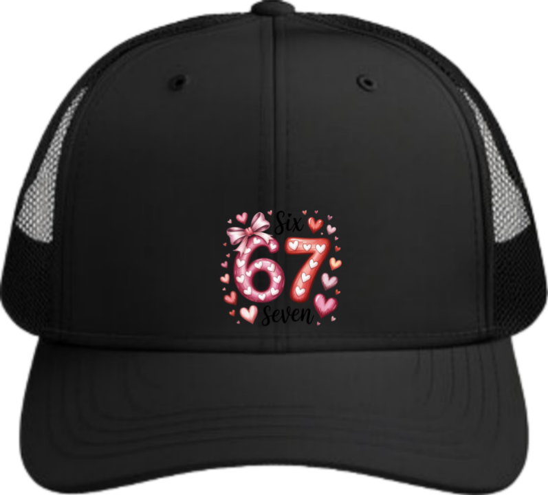 67 designs Baseball cap Black 2