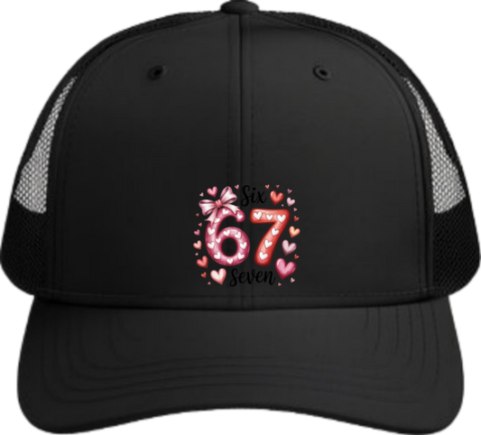 67 designs Baseball cap Black 2
