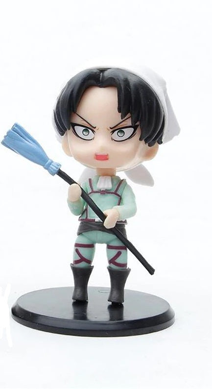 Figura Levi Ackerman Anime Attack On Titan Cómico Limpiando 2
