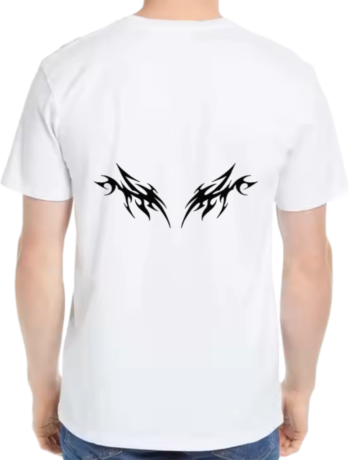 Goth  Oversize t- shirt  White Back 2