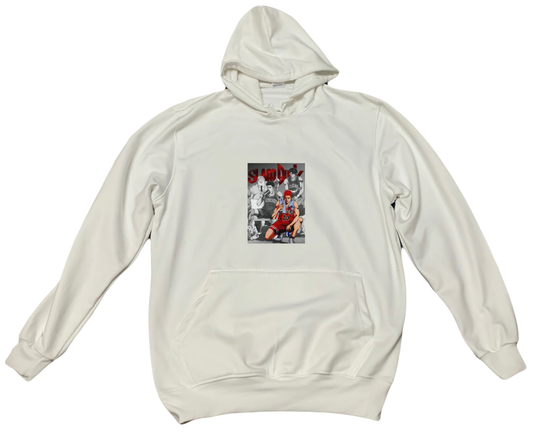 Slam Dunk One Size hoodie White 2