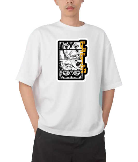 Dandadan t- shirt One Size White 2