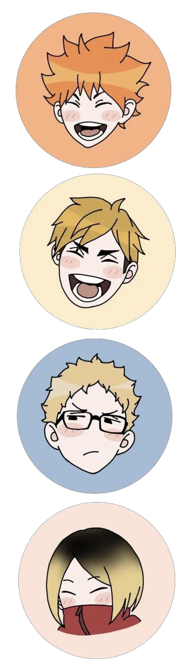 !!Haikyuu brooch 4