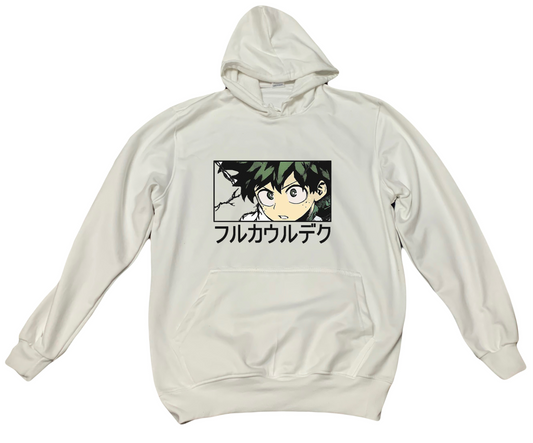 bnha  boku no hero academy One Size hoodie White 2