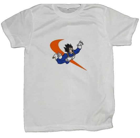 Dragon Ball t- shirt fat White 3